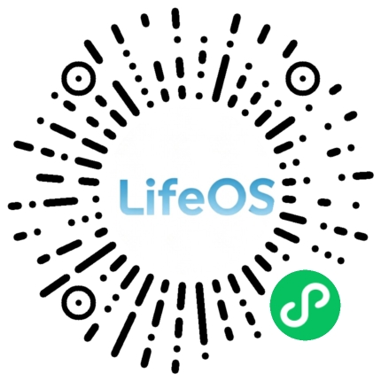 LifeOS 小程序码
